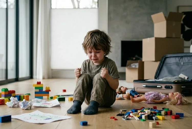 Dlaczego dziecko jest agresywne po rozwodzie
