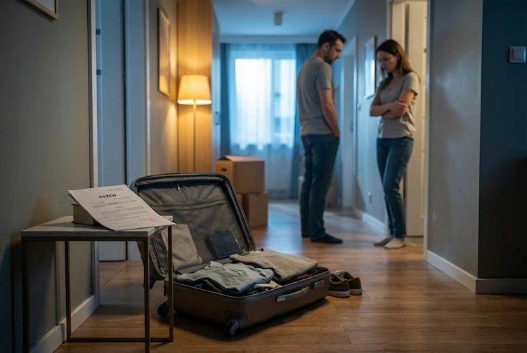wyprowadzka przed rozwodem