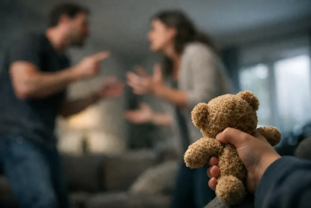 Jak przestać kłócić się przy dziecku po rozwodzie?